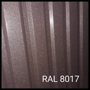 Профнастил для стін — ПС 20 — матовий 0,45 мм RAL 8017