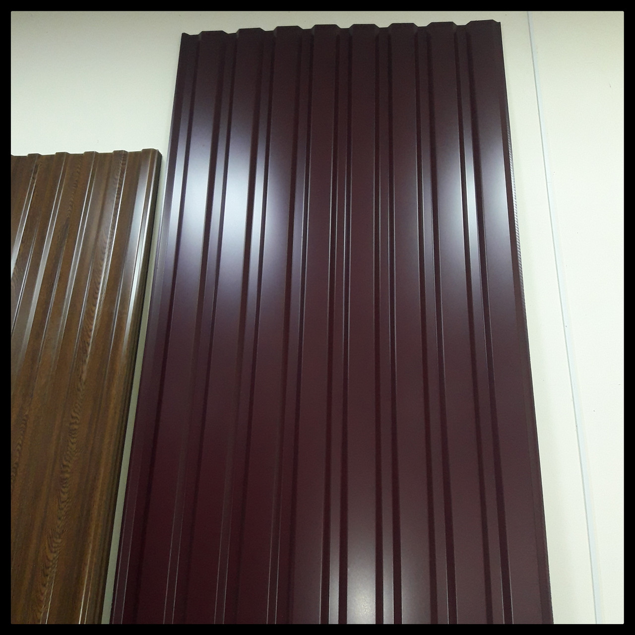 Профнастил Тектум С, ПК-20, RAL 8017 (коричневий глянець) PE 0.45