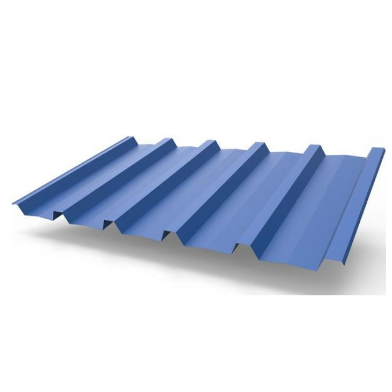 Профнастил • ПК-35 • мат RAL 8017 Корея 0,45 мм - Зображення 7