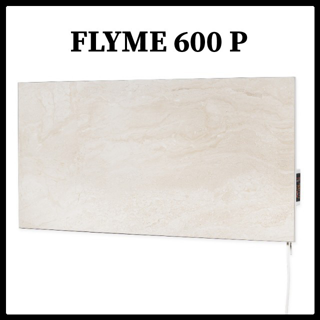 Керамічний обігрівач c програматором Flyme 600P бежевий - Зображення 8