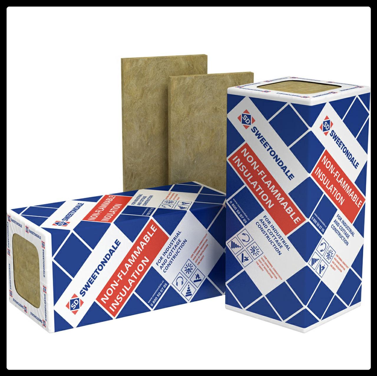 УТЕПЛЕК ТЕХНОФАС ЕФЕКТ 30 ММ 135 КГ/М3 ТЕХНОНИКОЛЬ (5,04 М.КВ В УП.)