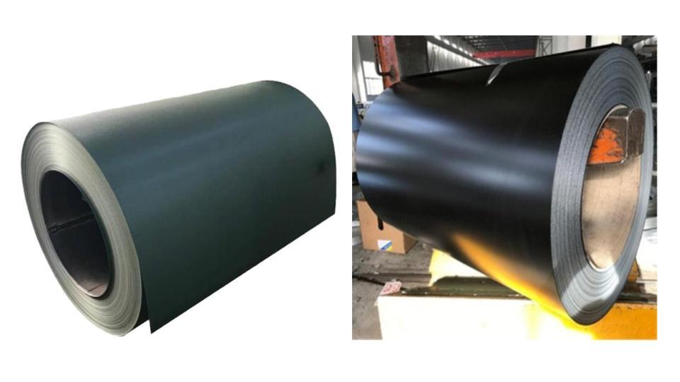 Рулонна сталь 0.43 мм/з полімерним покриттям РЕ/ Китай/ZN-40 - Зображення 10