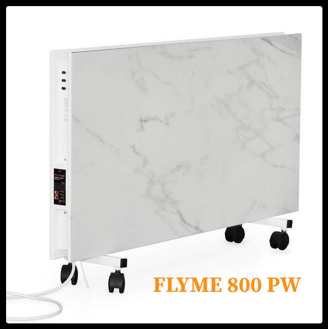 Подвійний керамічний обігрівач c програматором Flyme 800PW білий