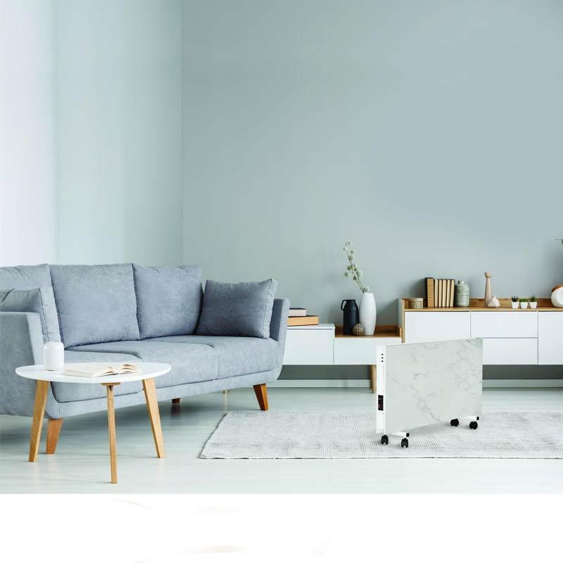 Двосторонній керамічний обігрівач FLYME 820 PW Білий камінь - Зображення 8