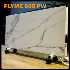 Двосторонній керамічний обігрівач FLYME 820 PW Білий камінь - Зображення 3