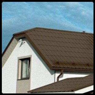 Металочерепиця Ruukki DECORREY Grand™ 30 Rough matt RR 887 - Зображення 3