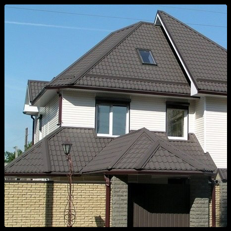 Металочерепиця Ruukki Monterrey 0.45 мм RR 11 Roug matt - Зображення 6