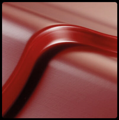 Металочерепиця Pruszynski Szafir 400 мм ⁇ RAL 3005 ⁇ 0,45 мм - Зображення 5