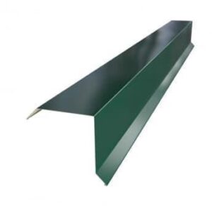 Вітрозахисна покрівельна планка зелена 0,45 мм, Китай РЕ 25 мк.