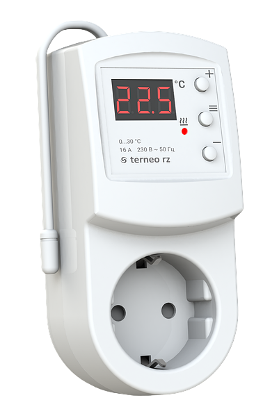 Терморегулятор розетковий (для нагрівача) Terneo RZ