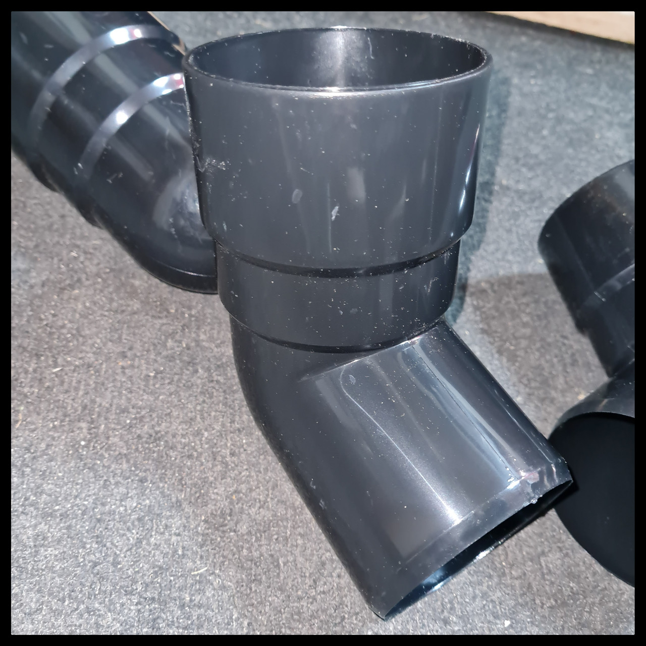 Коліно труби 67,5° для водостічної Gamrat Ø 90 (Система 125/90) - Зображення 3