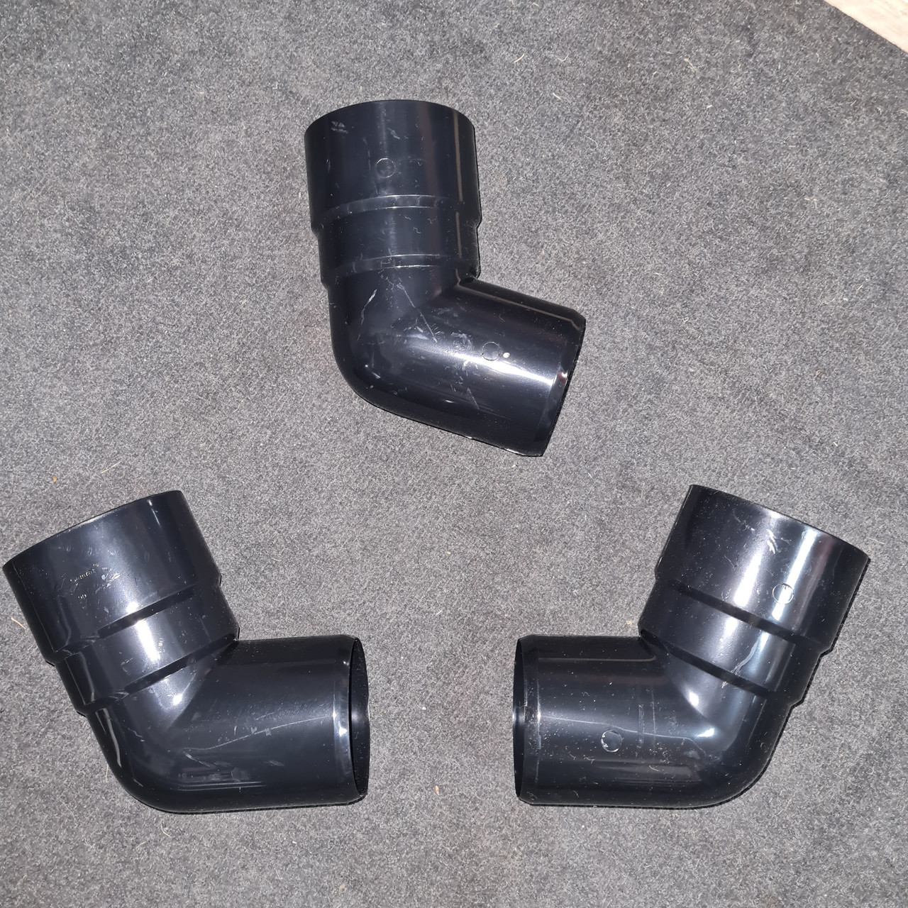 Коліно труби 67,5° для водостічної Gamrat Ø 90 (Система 125/90) - Зображення 5