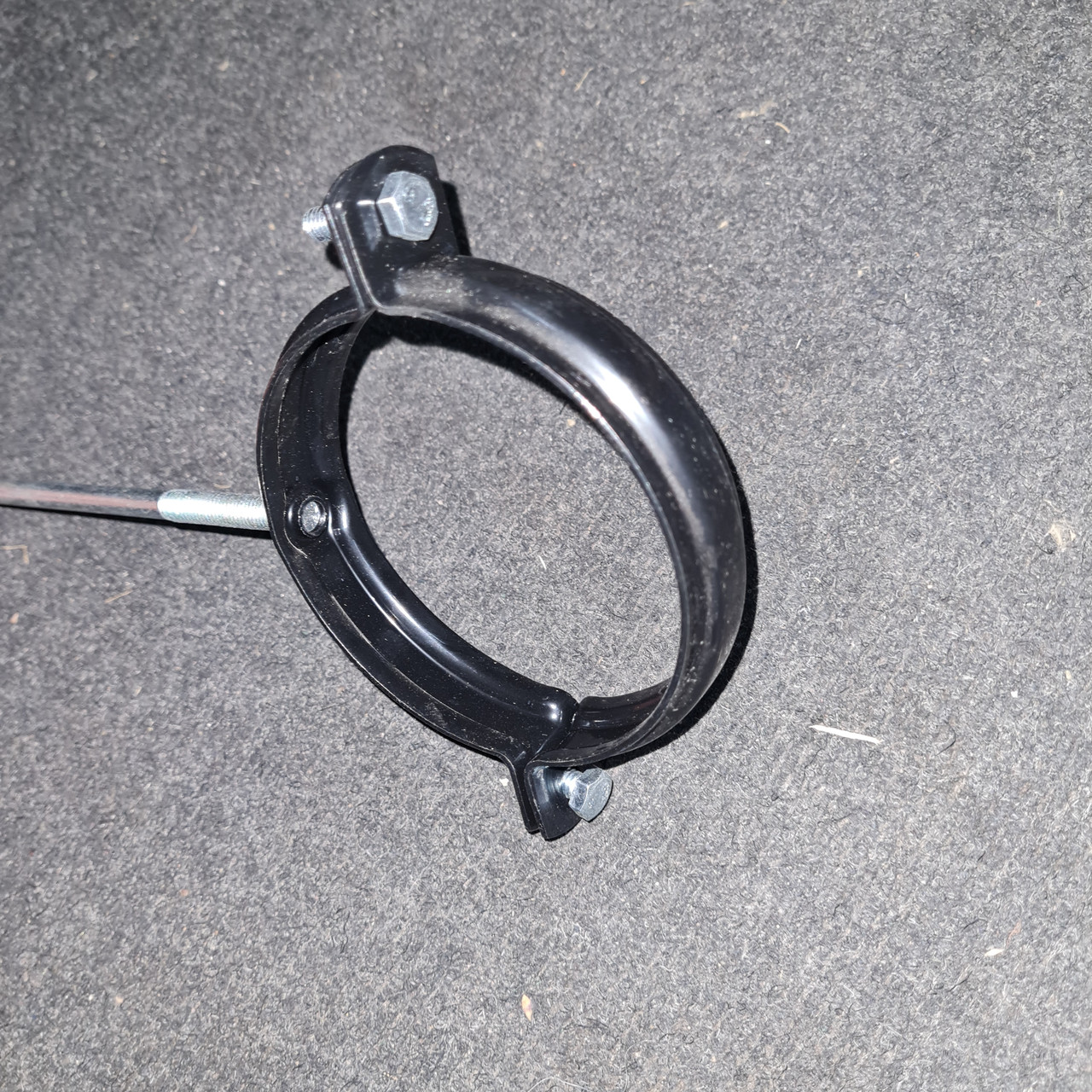 Хомут труби Металевий, 160 мм Gamrat Ø 90 (Система 125/90) - Зображення 4