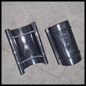 З'єднувач жолоба горілчаного ПВХ Gamrat Ø 125/90)