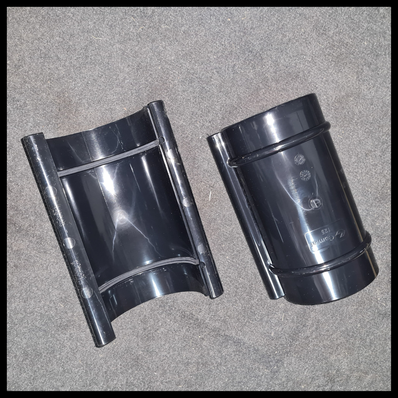 З'єднувач жолоба горілчаного ПВХ Gamrat Ø 125/90)