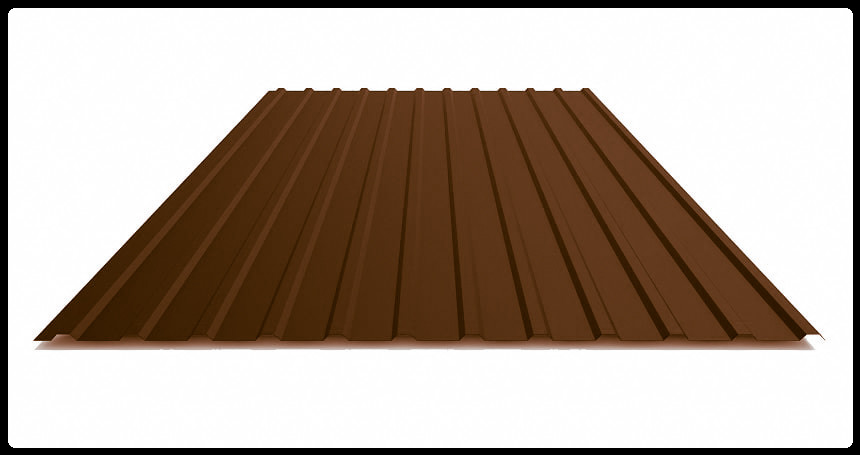 Профнастил С-10 тип Ф/0.45 мм/Ral 8017/Термастил