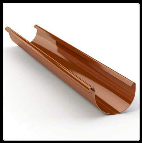 Жолоб водостічний Gamrat Ø125, 3 метри (Система 125/90)