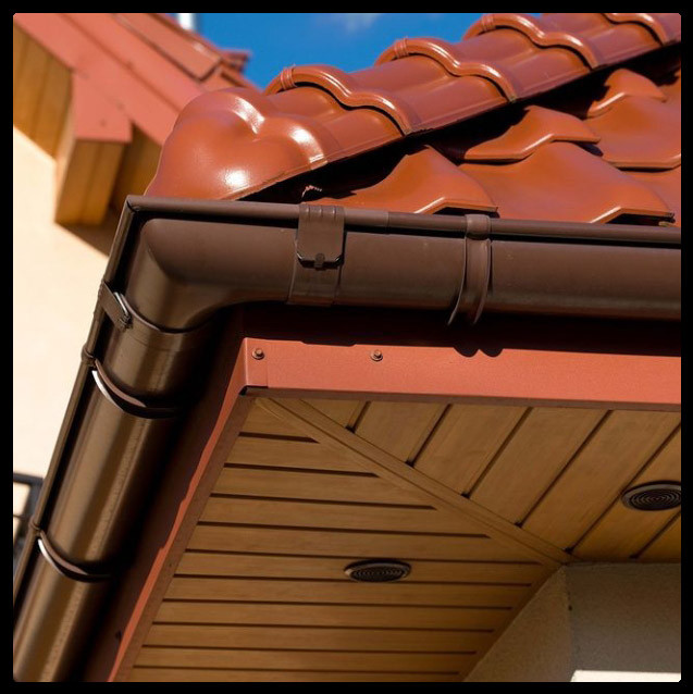 Жолоб водостічний Gamrat Ø125, 3 метри (Система 125/90) - Зображення 4