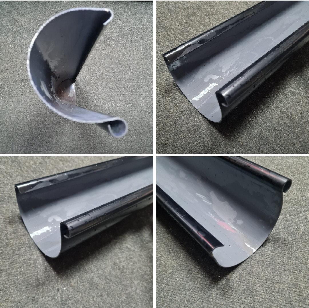 Жолоб водостічний Gamrat Ø125, 4 метри (Система 125/90) - Зображення 2