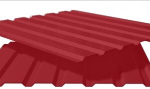 Профнастил ПР-20 а, RAI 3005 ПСМ профіль / 0.45 мм.