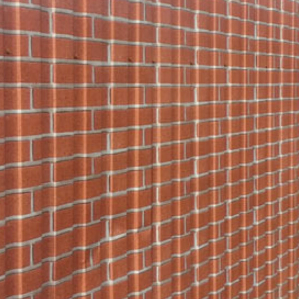 Профнастил для забору Арсенал С-20 принт цегла (0.4 мм) Китай - Зображення 2