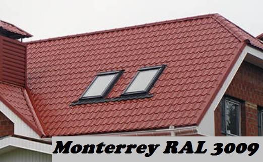 Металочерепиця Ruukki MonterreyTM 0,45 Rough matt RR 887 - Зображення 5