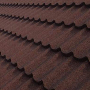 Композитна черепиця QueenTile Standard 6-тайловий Brown