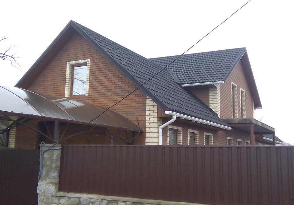 Композитна черепиця 1-тайловий лист — QueenTile ® Standard Black - Зображення 8