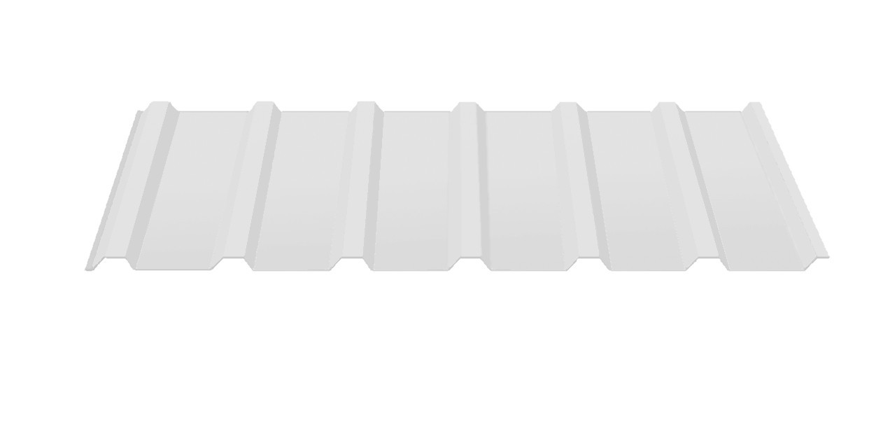 Профнастил С-18 RAL 9003 (білий) PE 0.45 покрівлі