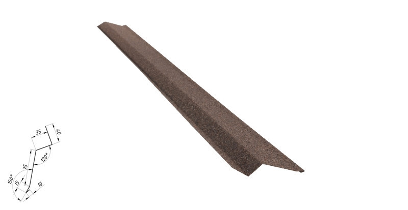 Планка карнизна мала Queentile