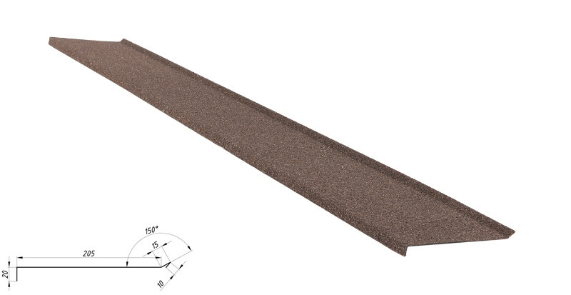 Планка бічного фартуха Queentile