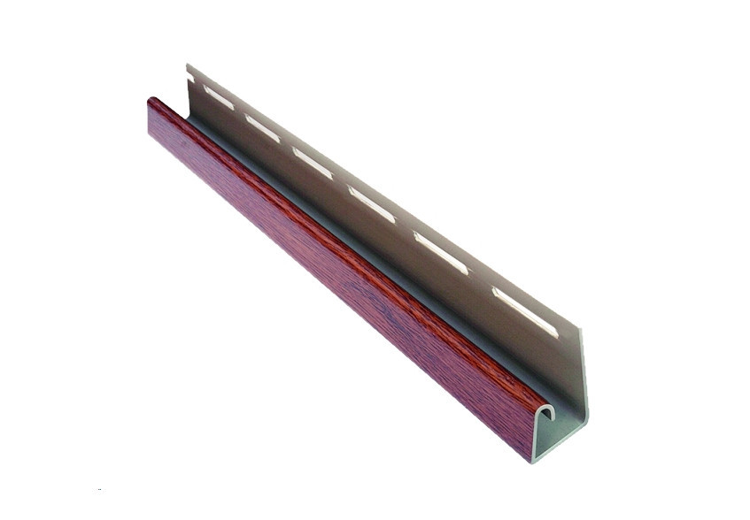 J-профіль для софіту Asko декор під дерево