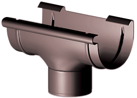 Лійка зливна ProAQUA Ø 150 коричнева - Зображення 2