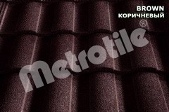 Композитна черепиця Metrotile Roman Braun - Зображення 2