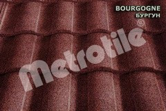 Композитна черепиця Metrotile Roman (роман) Bourgogne - Зображення 3