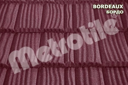 Композитна черепиця Metrotile WOOD (вуд) Bordeaux Кривий-Рог