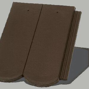 Ланцюгово-піщана черепиця Рундо (колір Коричневий)