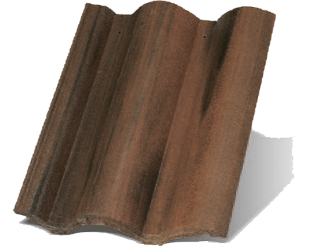 Ланцюгово-піщана черепиця Рустик (колір Коппо Одон)