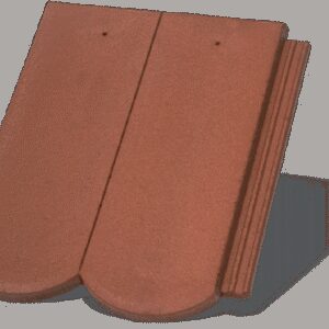 Ланцюгово-піщана черепиця Рундо (колір Корал)