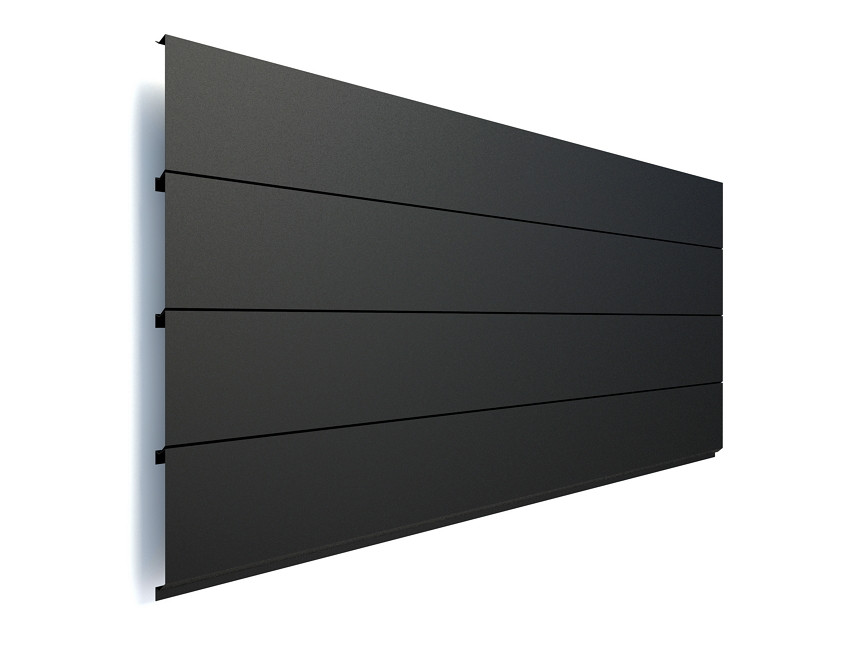 Фасадні облицювальні панелі "Ліберті безшовний" Ral 7024 0.5 мм МАТ Польща ThermaSteel, - Зображення 7