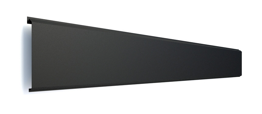 Фасадні облицювальні панелі "Ліберті безшовний" Ral 7024 0.5 мм МАТ Польща ThermaSteel, - Зображення 6